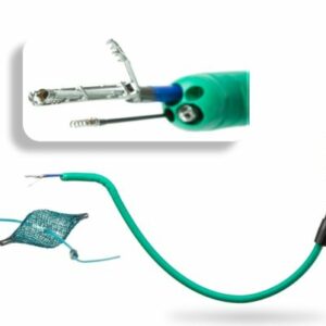 The IOP flexible four-channel tube for a small endoscope and special instruments